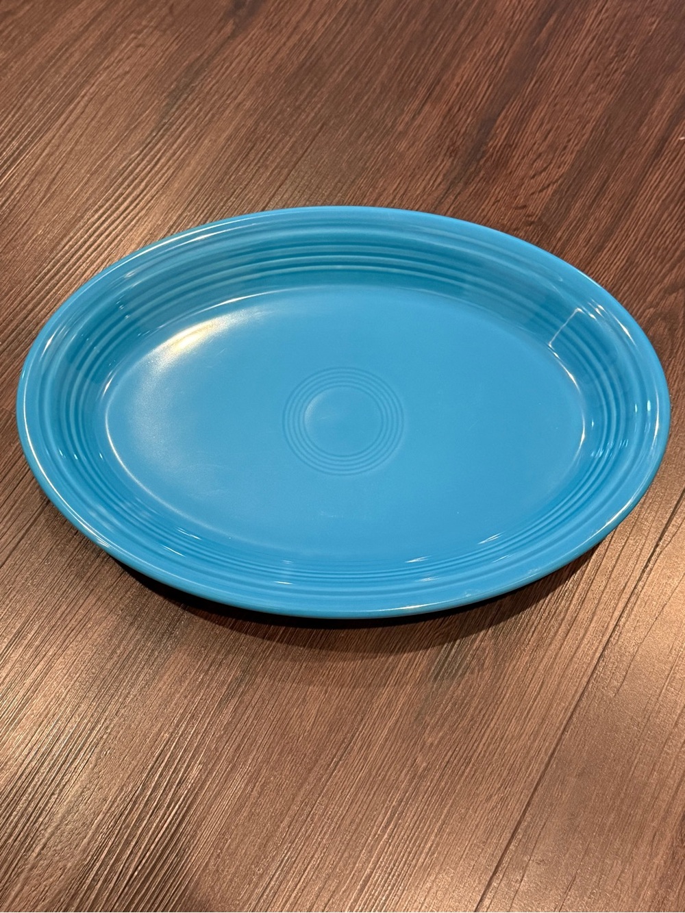 Fiesta Bright Blue Oval Serving Platter